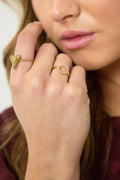Ring rhinestone circle