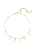 Anklet met parels