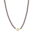 Parel ketting - Chocolate