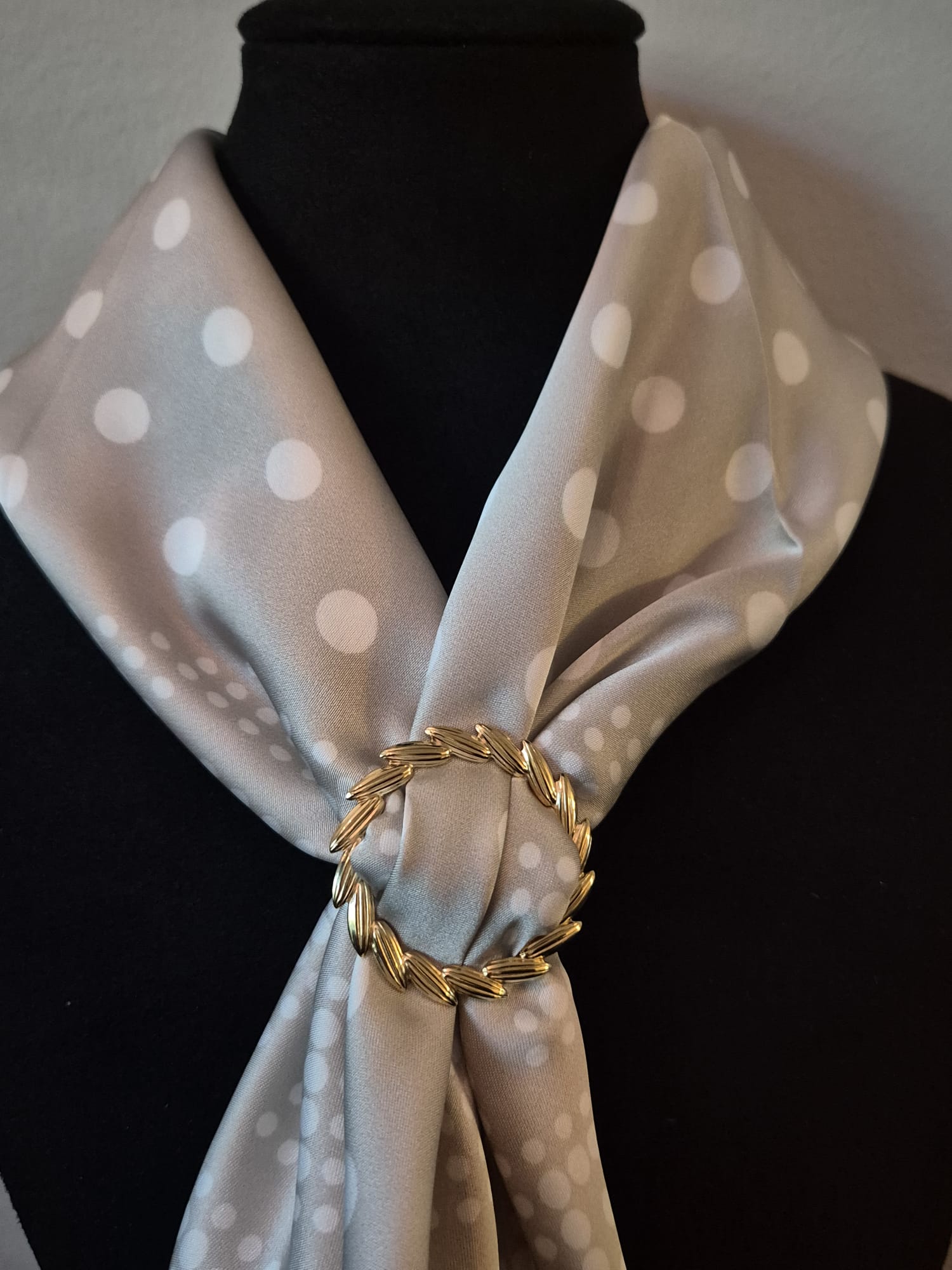 Scarf clip - rond