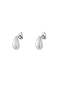 Tear drop earrings- Zilver