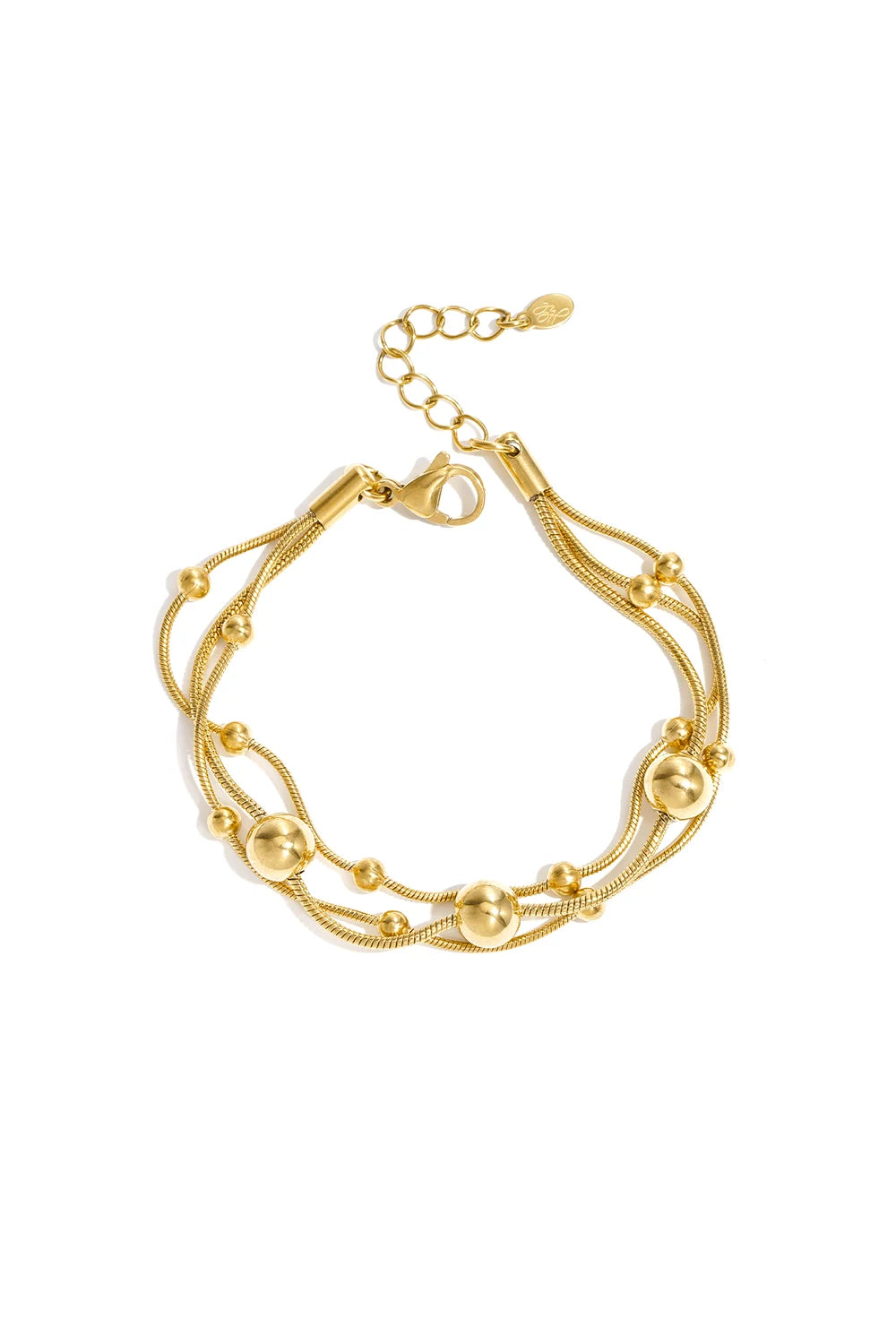 Bolletjes armband - Goud